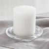 Ashland 4.5" Glass Candle Plate, 12 Pack view 2