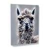 Sense Canvas Alpaca 24 Canvas Art - Home Decor Wall Art Print Poster Painting Large 30x40 / 1.5" view 1
