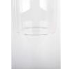 Ashland 8" Clear Glass Dual Cylinder Candle Holder - Candle Holder for Birthdays, Weddings, Parties, and Baby Showers - Bulk 12 Pack view 2