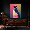 Sense Canvas Penguin 1 Canvas Art - Home Decor Wall Art Print Poster Painting Large 30x40 / 1.5" view 3