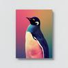 Sense Canvas Penguin 1 Canvas Art - Home Decor Wall Art Print Poster Painting Large 30x40 / 1.5" view 4