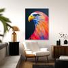 Sense Canvas Eagle 14 Canvas Art - Home Decor Wall Art Print Poster Painting Large 30x40 / 1.5" view 2