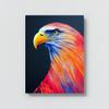 Sense Canvas Eagle 14 Canvas Art - Home Decor Wall Art Print Poster Painting Large 30x40 / 1.5" view 4