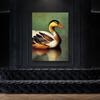Sense Canvas Duck 1 Canvas Art - Home Decor Wall Art Print Poster Painting Large 30x40 / 1.5" view 3