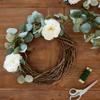 Ashland 14" Natural Grapevine Wreath - Ready-to-Decorate Rustic Home Decor for Weddings, Birthdays, Parties, and Holidays - Bulk 12 Pack view 2