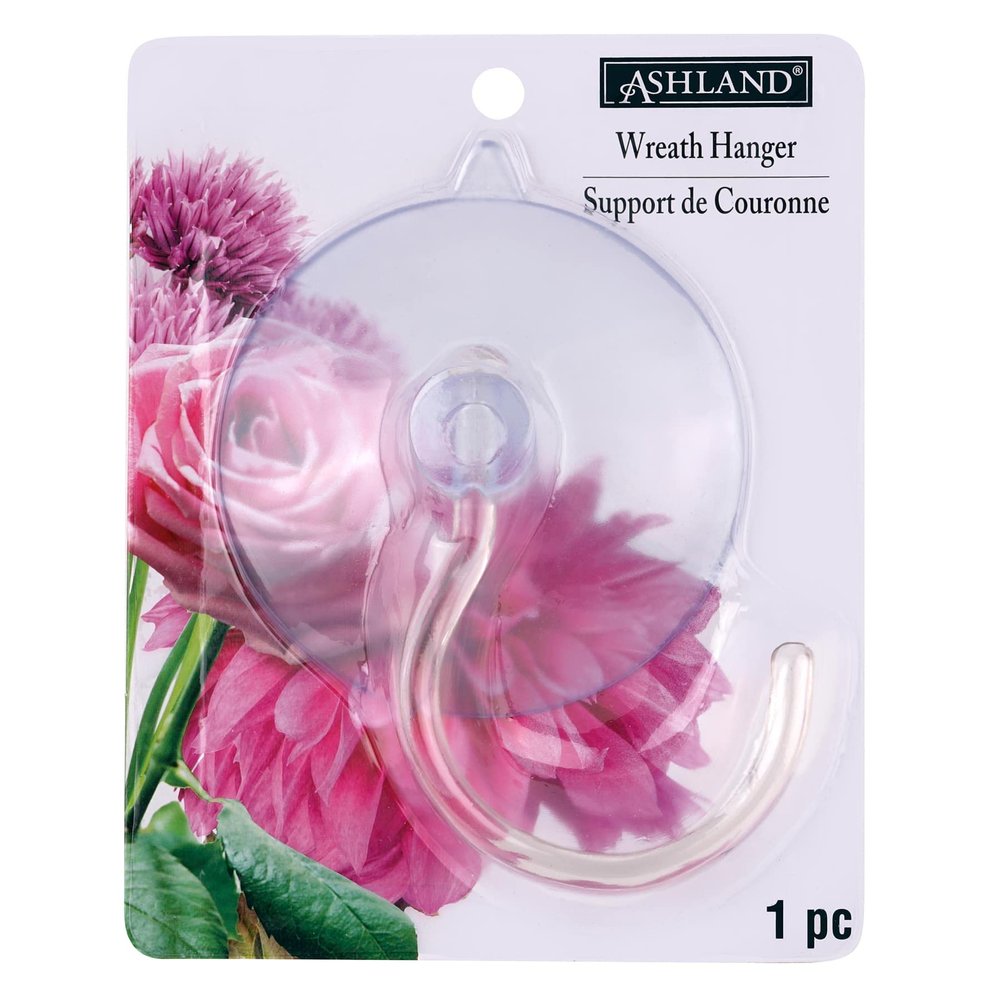 Ashland Suction Cup Wreath Hanger, 24 Pack
