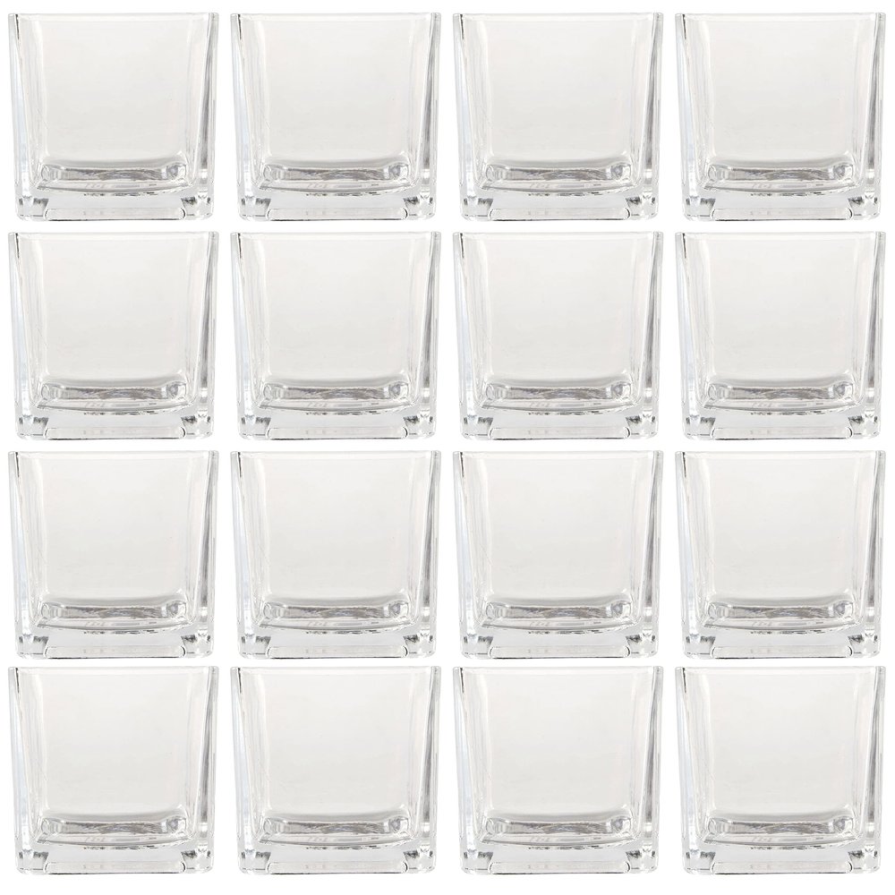 Ashland 6" Cube Glass Vase, 12 Pack