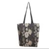 New York XPress 2-in-1,Portable and Push-Rolling Tote Bag/Rolling Tote with Wheels and Handle/Shopping Tote Bag for wowen#White Floral/Pink Floral view 2