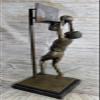 Cast Bronze Boy Playing Basketball Sculpture Lost Wax Method Figurine Figure Gift Decorative Art Sale Home by Think Bronze view 1