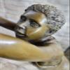 Cast Bronze Boy Playing Basketball Sculpture Lost Wax Method Figurine Figure Gift Decorative Art Sale Home by Think Bronze view 4
