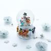 Snowman Embrace Musical Water Snow Globe view 2
