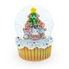 Gingerbread Family and Cupcake Musical Christmas Water Globe view 3