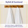 Alusa Home Ultra Soft & Stylish 700 GSM Luxury Bath Sheets | Pack of 2 | Extra Large 35x70 Inches | 100% Zero-Twist, Long-Staple Cotton | Remarkably Absorbent (White) view 4