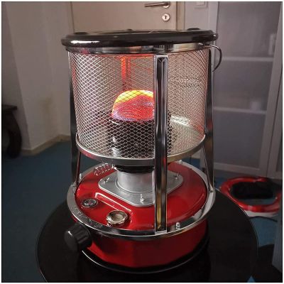 Universal Kerosene Stove Heater, Handy Kerosene Stove Burner, Kerosene Stove for Indoor, Outdoor, Patio, Tent Heating, 4.6/6L,4.6Lred