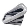 SAMMART 12L (3.1 gallons) Collapsible Plastic Rectangular Bucket-Foldable Tub with Handle - Space Saving (Set of 2) view 3