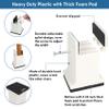 DEDU Bed Risers with Adjustable Screw Clamp, Couch Risers 3 Inch Heavy Duty 4 Pack Supports Up to 11000 Lbs, Furniture Risers for Sofas, Chairs, Desks, Recliners (White) view 3