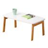 Bamboo Student Writing Desk Coffee Table Foldable Low Table Picnic Furniture Folding Study Bed Computer Desk White Coffee Table Bay Window Tatami Study Table (Color : Brown-A, Size : 70 * 40 * 31cm) view 1