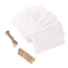 DOITOOL 30pcs Retro Kraft Paper Photo Frames String and Clips for Creative Hanging Decorations for Collage Wall Displays and Capturing Special Moments view 3