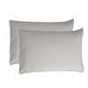 100% Organic Cotton Sheet Set 4 Piece- California King - 72" X 84"- Silver Grey Solid 400 Thread Count Sheets with All-Around Elastic for Fitted Sheet Upto 18''- 20'' Inch Deep Pocket view 3