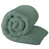All Season, Down Alternative Comforter Sets 3PCs, King Size(92"X104"), 100% Organic Cotton, 1000 TC, Duvet Insert 600 GSM, Corner TABS, Corner TABS, Soft, Fluffy, Moss view 3