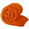 All Season, Down Alternative Comforter Sets 5PCs, California King(96"X102") 100% Organic Cotton Cover, 1000 TC, Duvet Insert 600 GSM, Corner TABS, Warmth,Fluffy, Orange view 3