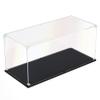 Clear Acrylic Display Case, Self-Assemble Showcase for Collectibles, Action Figures, Dolls- Alternative Glass Box for Commemorative Gifts (17.7x8x8 inch, 45x20x20 cm) view 1