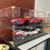 Clear Acrylic Display Case, Self-Assemble Showcase for Collectibles, Action Figures, Dolls- Alternative Glass Box for Commemorative Gifts (17.7x8x8 inch, 45x20x20 cm) view 2
