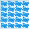 Healifty 100pcs Disposable Pe Arm Sleeves Oilproof Kitchen Protector for Cooking Cleaning Household Use view 3