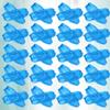 Healifty 100pcs Disposable Pe Arm Sleeves Oilproof Kitchen Protector for Cooking Cleaning Household Use view 4