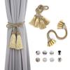 Curtain Holders Strap Creative Simple Curtain Hanging Ear Buckle Without Punching and Installing Curtain Buckle,T5,1 Pcs view 2