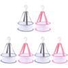 FOMIYES 6pcs Makeup Puff Drying Basket Hanging Net Bag for Makeup Brushes and Sponges Capacity Organizer for Facial and Eye Tools for Travel and Home Use view 1