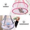 FOMIYES 6pcs Makeup Puff Drying Basket Hanging Net Bag for Makeup Brushes and Sponges Capacity Organizer for Facial and Eye Tools for Travel and Home Use view 3