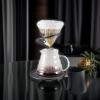 Spiral Coffee Dripper Stand, Stainless Steel Filter, Reusable Metal Filter Coffee Dripper Stand Hand Drip Pour over Coffee Brewer Holder for Home Kitchen view 2