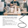 Spiral Coffee Dripper Stand, Stainless Steel Filter, Reusable Metal Filter Coffee Dripper Stand Hand Drip Pour over Coffee Brewer Holder for Home Kitchen view 3