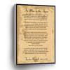 The Man In The Arena Canvas Wall Art Theodore Roosevelt Inspirational Quotes Graduation Gifts Home Decor Office Wall Decor Posters Stretched and Framed Ready to Hang for living room,bedroom,classroom etc (16" X 24") view 1