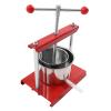 Large Capacity 3L Fruit Wine Press Cheese Herbs, Cheese Tincture Herb Fruit Wine Manual Press Power Ball Handle-Stainless Steel & Iron, Olive Oil Pressing Stainless view 1
