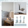 3Pcs Mediterranean Style Seahorse and Resin Decor for Coastal Home and Beach House Table Decor view 3
