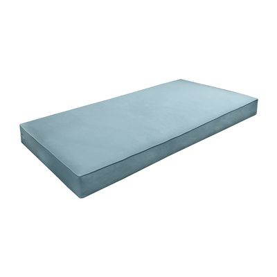 Cover ONLY Twin-XL Same Pipe Velvet Indoor Daybed Mattress 80"x39"x8"-AD355
