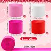 20 Rolls Valentine's Day Crepe Paper Streamers, 1640 Ft Crepe Paper Decorations for Valentine's Day Various Large Hanging Party Backdrop DIY Decoration, Red, White and Pink DIY Supplies 82FT/Roll view 2
