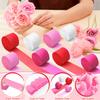 20 Rolls Valentine's Day Crepe Paper Streamers, 1640 Ft Crepe Paper Decorations for Valentine's Day Various Large Hanging Party Backdrop DIY Decoration, Red, White and Pink DIY Supplies 82FT/Roll view 3