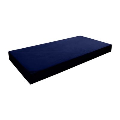 Cover ONLY Twin-XL Same Pipe Velvet Indoor Daybed Mattress 80"x39"x8"-AD373