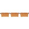 3 Pcs Wooden Fruit Basket Multipurpose Basket Handheld Hand Woven Exquisite Woven Wooden Wedding Storage Wedding view 1