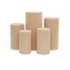 1 Set, Spandex Pillar Covers for Metal Cylinder Pedestal Stands 5 Pcs/Set - Champagne Covers ONLY/Cylinder Pedestal Stands NOT INCLUDED view 1