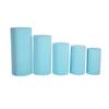 1 Set, Spandex Pillar Covers for Metal Cylinder Pedestal Stands 5 Pcs/Set - Baby Blue Covers ONLY/Cylinder Pedestal Stands NOT INCLUDED view 2