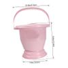 GANAZONO 1pc Portable Spittoon with Cover Plastic Night Bedpan for Adults Easy to Move and Clean for Hotels and Home Use Sturdy Design for Enhanced Practicality view 2