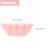 100pcs Parchment Paper Cupcake Liners Greaseproof Muffin Baking Cups Ruffled Edge for Weddings Parties and Celebrations view 4