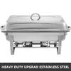 YIEOTM 8 QT Chafing Dish Buffet Set 2 Packs Stainless Steel Food Warmer Dinner Tray Self-Service Tableware for Weddings Parties Banquets Catering Events view 3