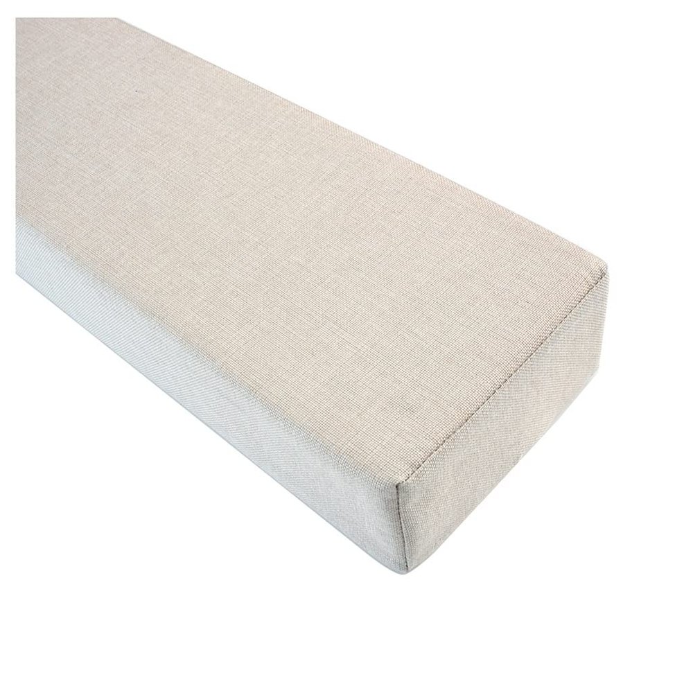 Bed Wedge Mattress Filler Pillow Durable Headboard Gap Filler Bolster Pillow Fill Between Your Headboard and Mattress ( Color : Beige , Size : 10X18X120cm )