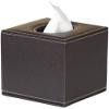 AVRYN Tissue Dispenser,Tissue Box Holders, Napkin Holder PU Leather Tissue Dispenser Facial Tissue Box for Home Office Car (Color : Brown) (Size : Brown) view 1