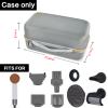 ANKHOH Case Holder Compatible with Dyson Supersonic Hair Dryer, Blow Dryer Storage Bag Fits for Dyson Supersonic Limited Gift Set Edition and Accessories(Box Only-Grey view 2